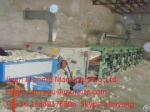 mqt350 six roller cotton recycling machine