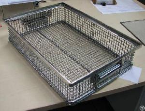 Stainless Steel Wire Basket For Valve Washing