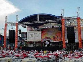 Aluminum Concert Stage Lighting Truss