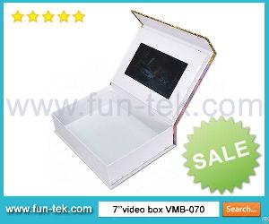 Chinese 7 Inch Monitor Video Production Gift Box Case For New Product Lauching And Releasing Vmb-070