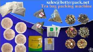 tea packing machine supplier