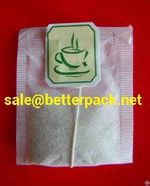 Teabag Machines Packaging Solutions Tea Bag With Tag And String Packing Machine