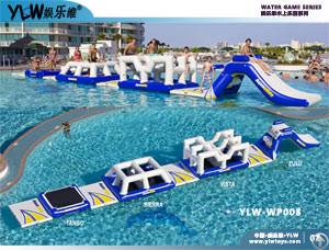 water floating parks 0 9mm pvc tarpolin plato customized inflatable toys