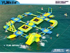 inflatable water park aqua toy games