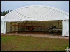 aircraft hangar warehouse tents