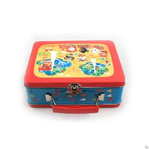 Chinese Fda Rectangular Tin Lunch Box