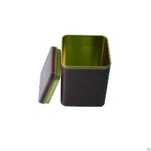 square coffee tea tin inner lid