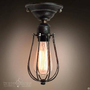 industrial steampunk ceiling lamp lights