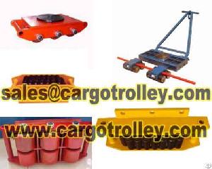 Hand Moving Trolley Moving Heavy Duty Equipment Safety And Easily