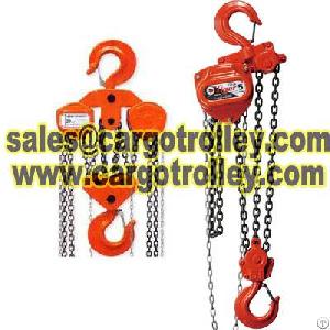 Manual Chain Hoist Capacity And Features