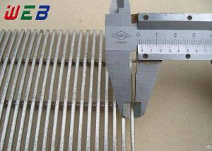 Flat Wedge Wire Screen