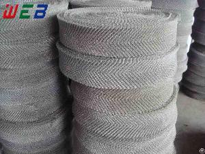 Knitted Woven Wire Filter Mesh Anping Factory