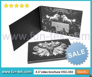 China Factory Custom Lcd Video Brochure Card Mailer Book For Marketing And Promotional Campaigns