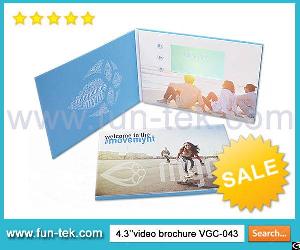 Custom Business Booklet Video Brochure Module China Wholesale Online Fun Technology Ltd