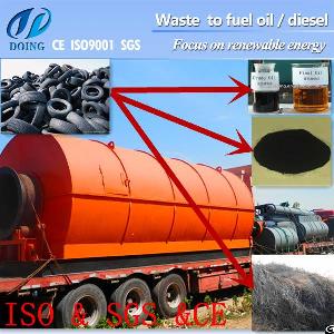 waste tire oil machine