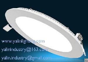 12w Round Led Panel Lighting, Ultra Thin Smd Downlight