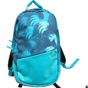 Flower Backpack Pu Leather Laptop Backpack Made In China