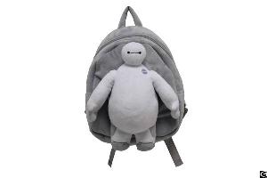 Newest Beautiful Cartoon Baymax Toy Kids Backpack