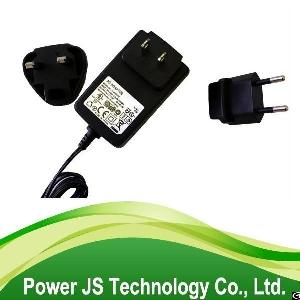12v 24v adaptor wall charger interchangeable plug ac adapter