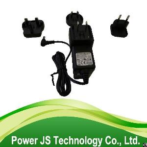medical interchangeable plug wall charger 9v 2a power adapter