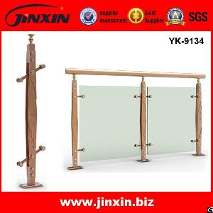 stainless steel handrails fencing copperizing surface