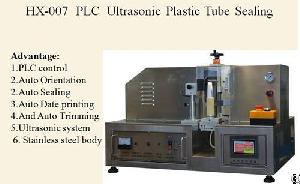 plastic tube sealing machine