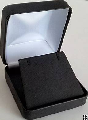 Black Jewelry Box For Ring Luxury Ring Box