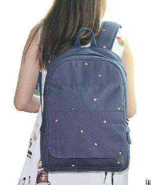 Wholesale Best Cheap Korea Style Canvas Backpack For Girls From China