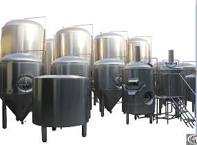 300l Beer Brewery Equipment Brew Kettle Mash Lauter Tun