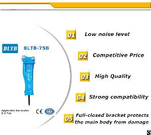 rock breaker hydraulic hammer excavator demotion tool moil point chisel backhoe loader