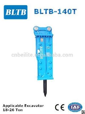 Supply Hot Sell Bltb-140t Top Type Hydraulic Hammer Suitable For 18-26 Ton Excavator