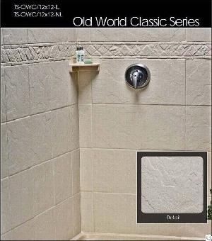 China Shower Wall Panel And Shower Tray Old World Classic Series