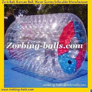 Inflatable Water Rollers, Inflatable Wheels Roller, Zorbing Roll Ball, Human Zorb