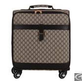pu travel luggage