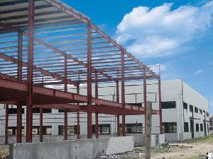 Large Span Pre-engineered Steel Structure Warehouse