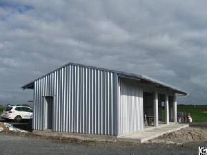 Steel Structure Prefab House With Canopy