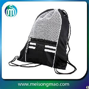 msm casual sport bag poly mesh drawstring