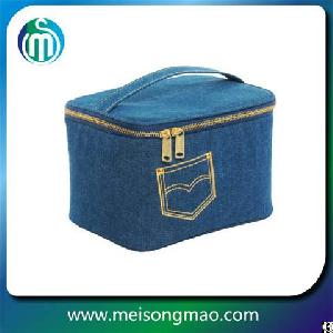 msm lunch tote jeans insulated cooler bag