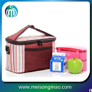 msm plastic ice cream cooler lunch bag