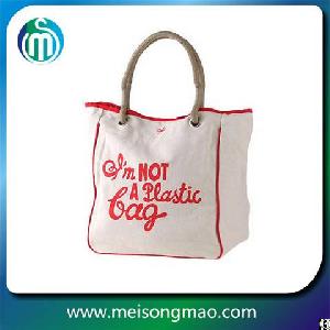 msm fashion cotton tote bag canvas shopping lady