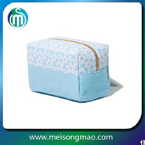 msm printed poly travel cosmetic bag