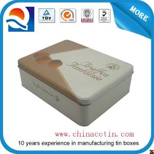 Big Empty Chocolate Package Metal Case