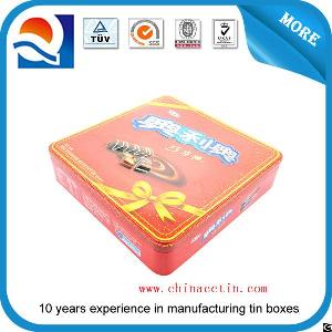 Dongguan Wholesale Metal Food Grade Tin Box