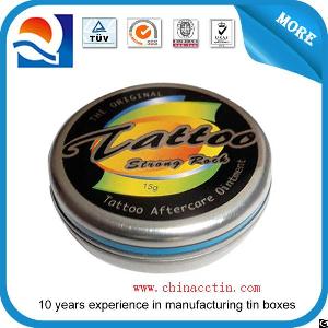 Round Music Cd Tin Case Factory