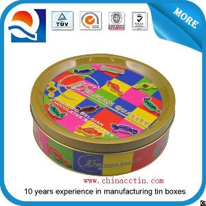 Wholesale Custom Printed Cd Tin Box With Hinged Lid