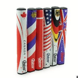 Novelty Model Flag Series Slim Golf 5.0 Putter Grips Round Size 58r Popular In Usa