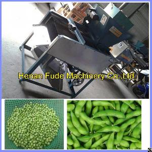 pea sheller green soy bean shelling machine