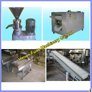 Simpled Designed Peanut Butter Processing Line 100kg / H