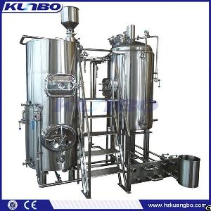 Kunbo Stainless Steel Beer Wine Malt Saccharification Mash Tun System