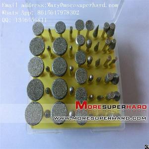 Electroplated Diamond / Cnb Grinding Units Of Pins, Head, Bits And Mounted Point For Stone Engraving